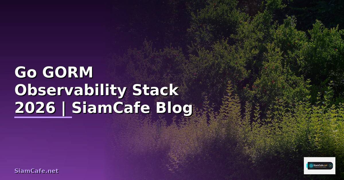 Go GORM Observability Stack