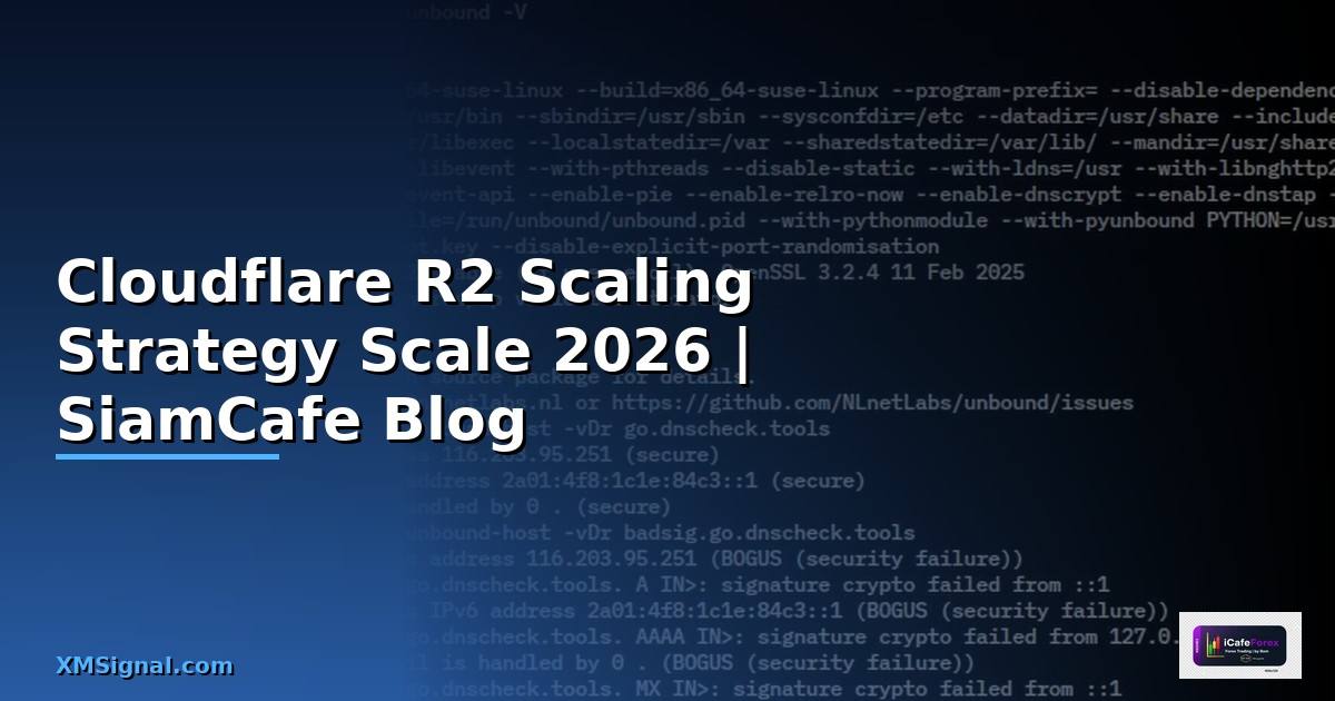Cloudflare R2 Scaling Strategy วิธี Scale — คู่มือฉบับสมบูรณ์ 2026