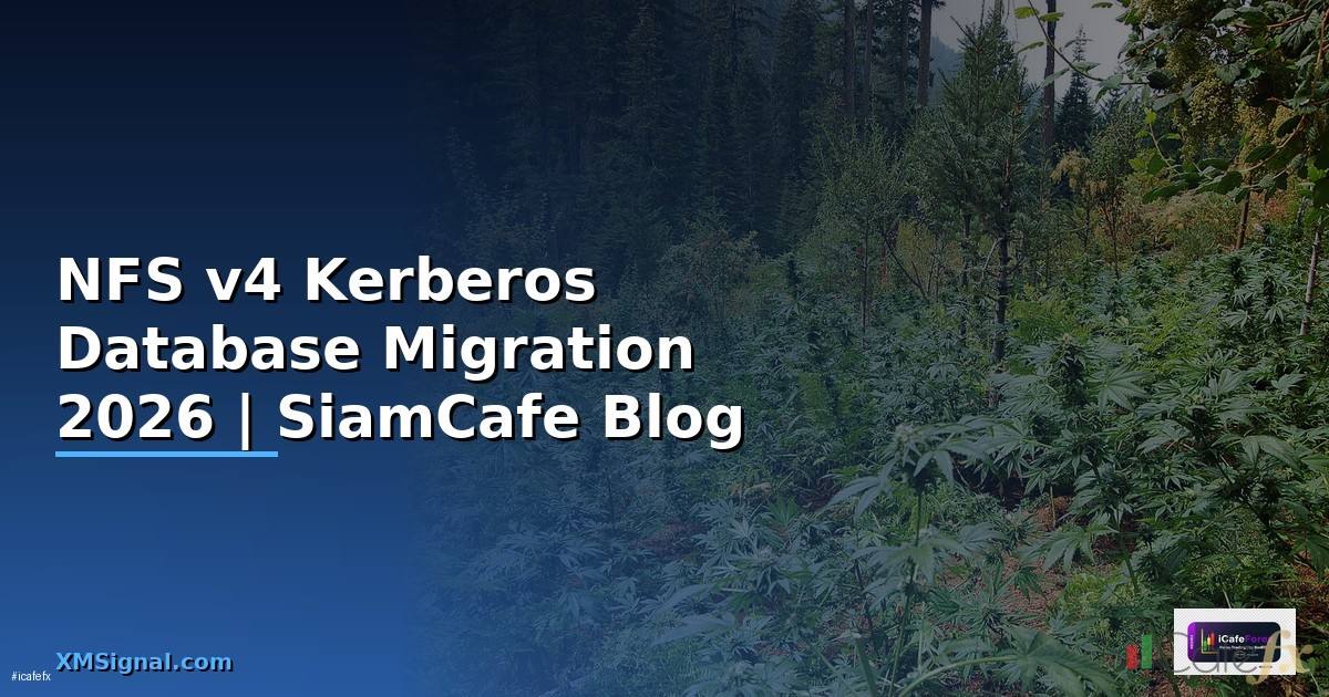 NFS v4 Kerberos Database Migration — คู่มือฉบับสมบูรณ์ 2026