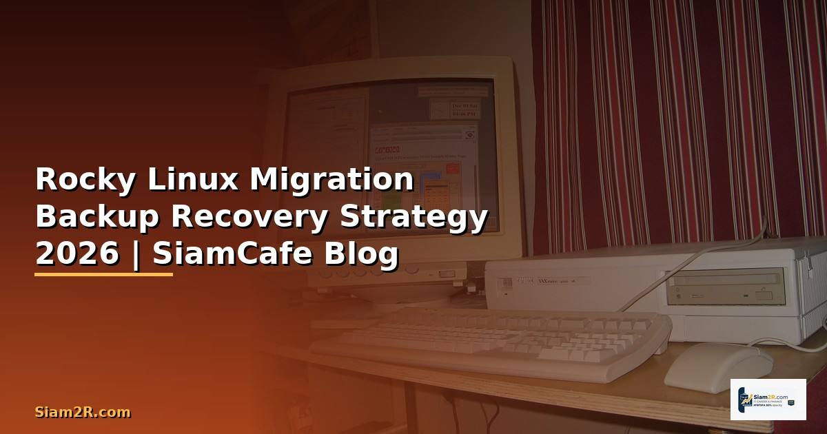 Rocky Linux Migration Backup Recovery Strategy — คู่มือฉบับสมบูรณ์ 2026