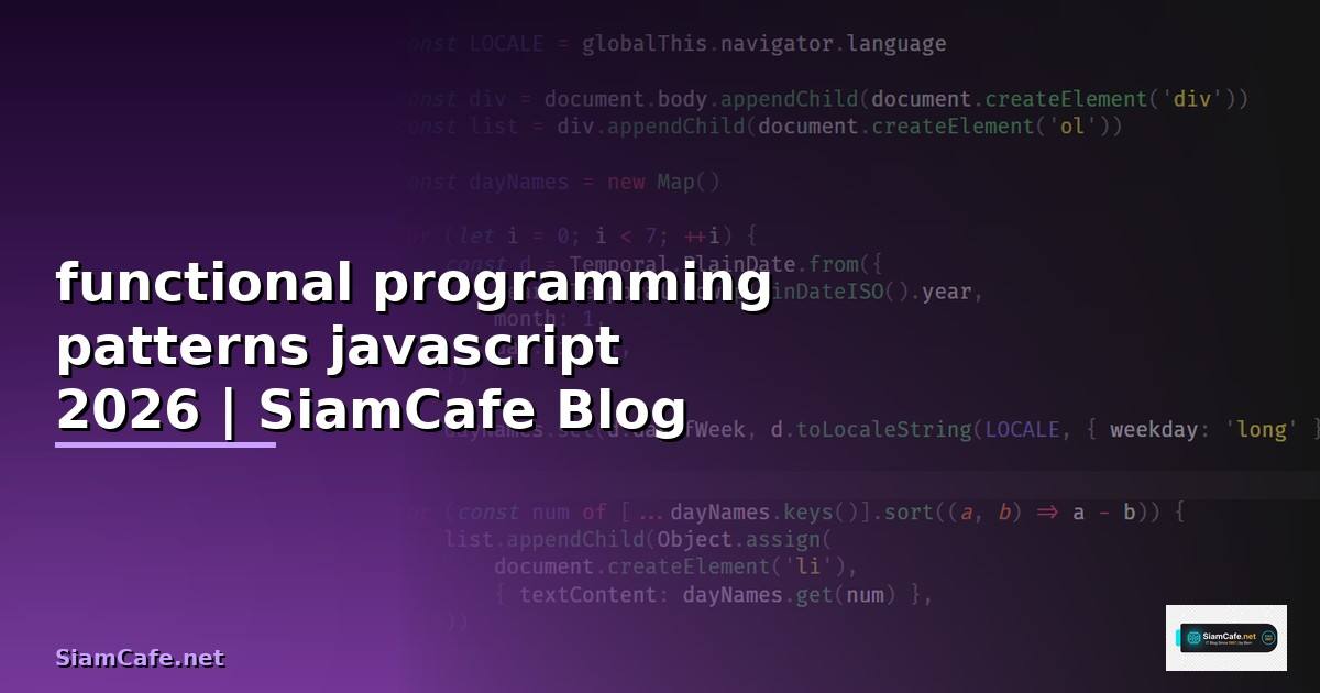functional programming patterns javascript