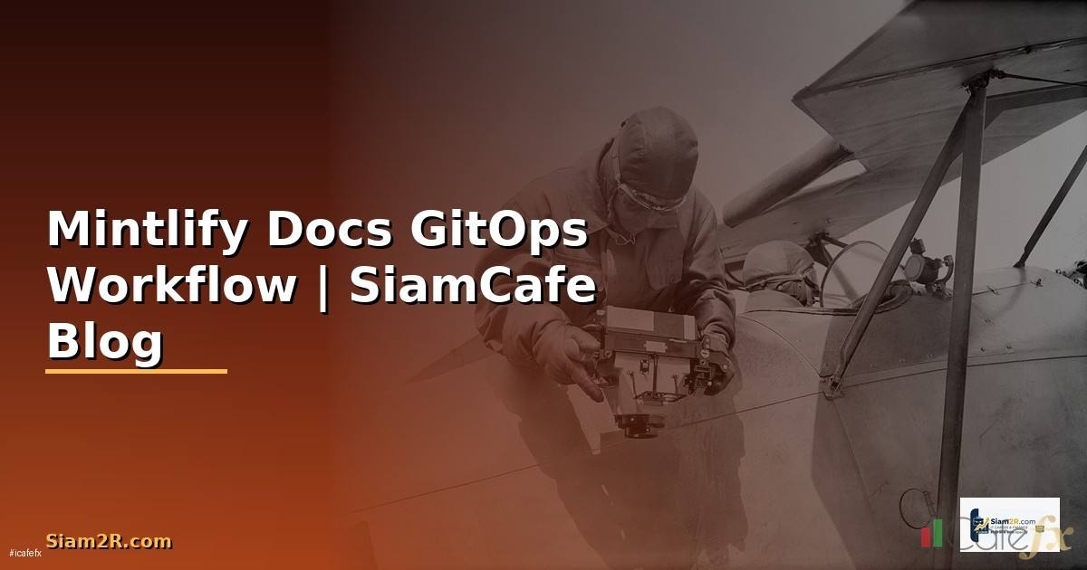 Mintlify Docs GitOps Workflow