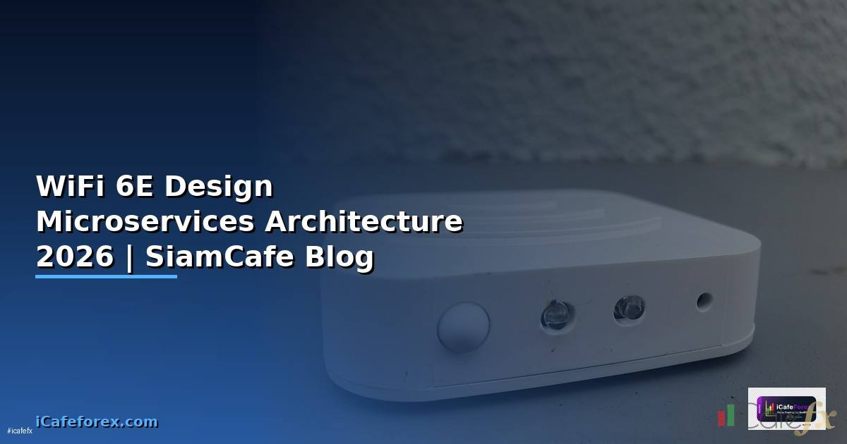 WiFi 6E Design Microservices Architecture — คู่มือฉบับสมบูรณ์ 2026