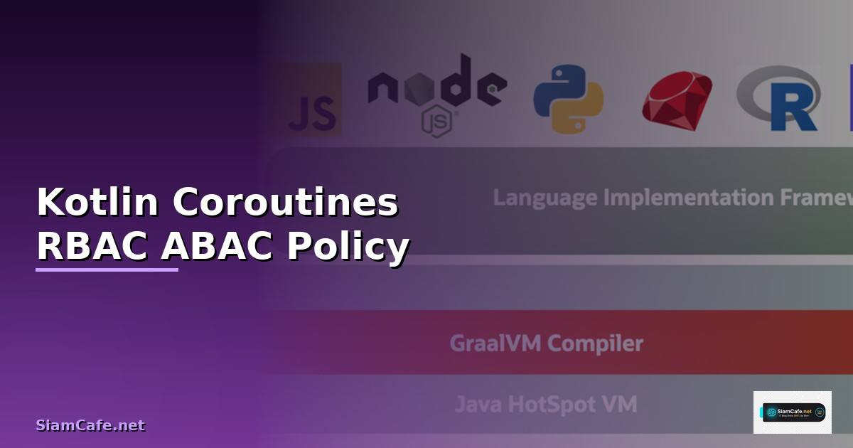 Kotlin Coroutines RBAC ABAC Policy —