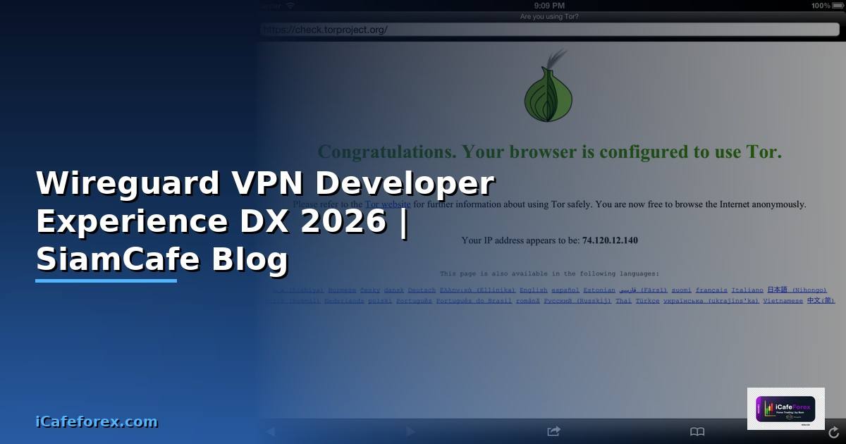 Wireguard VPN Developer Experience DX