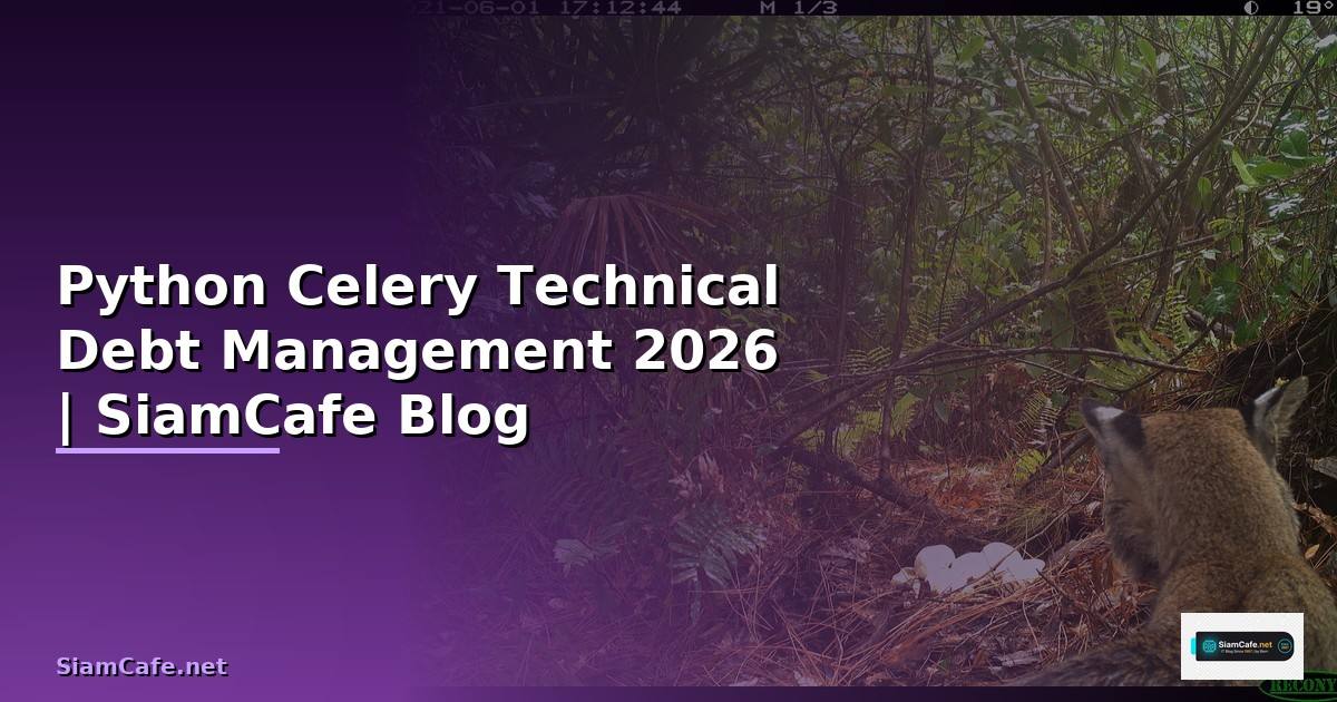 Python Celery Technical Debt Management