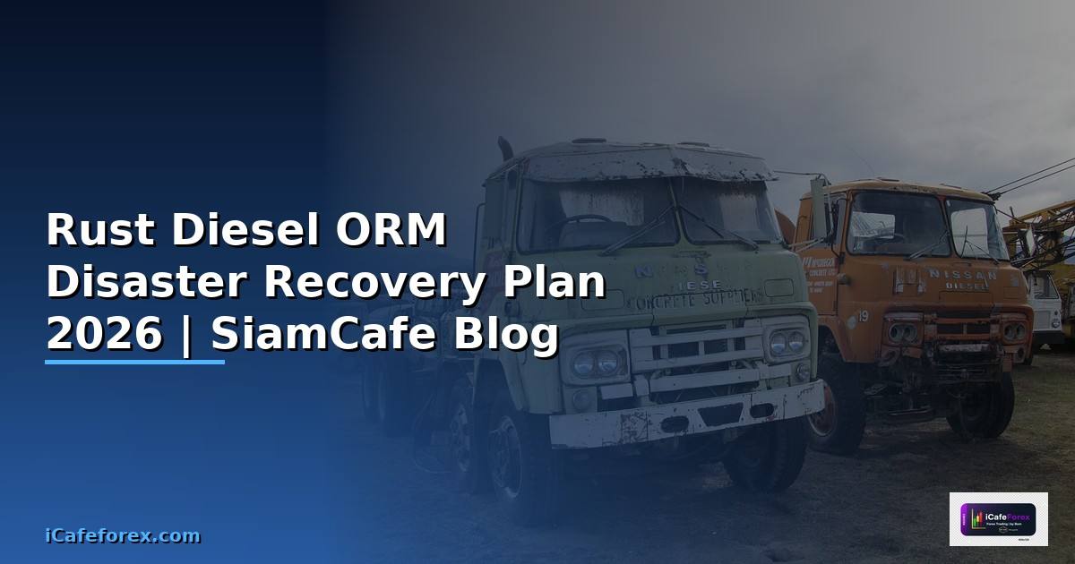 Rust Diesel ORM Disaster Recovery Plan