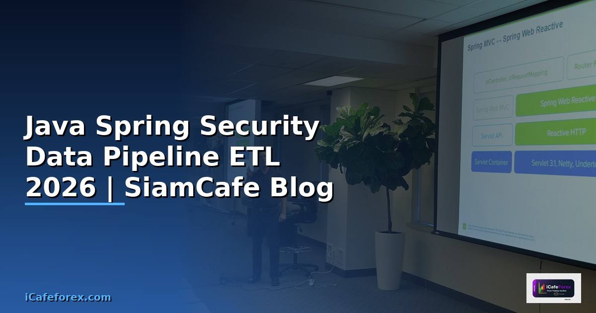 Java Spring Security Data Pipeline ETL