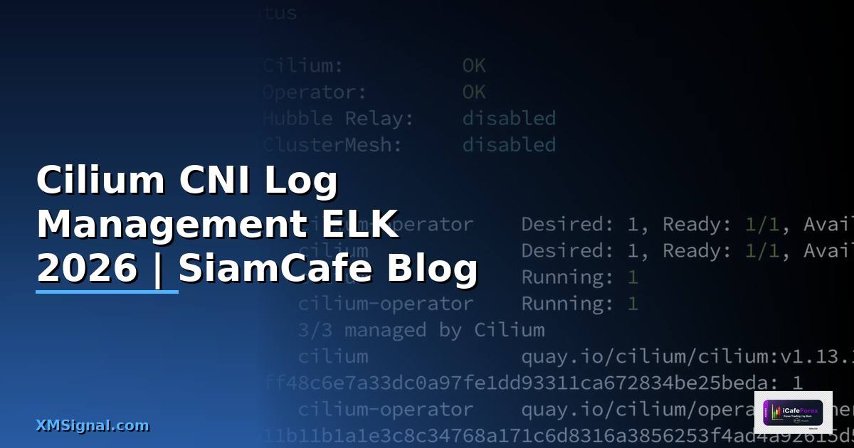 Cilium CNI Log Management ELK