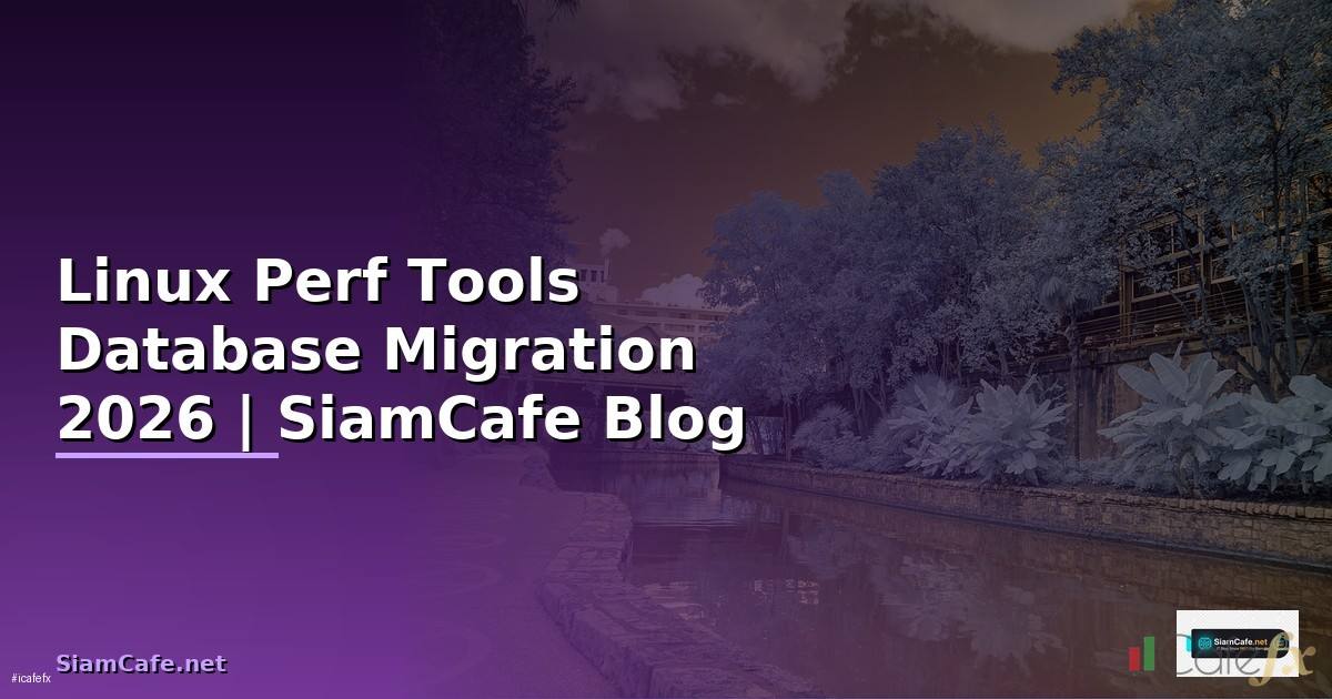 Linux Perf Tools Database Migration