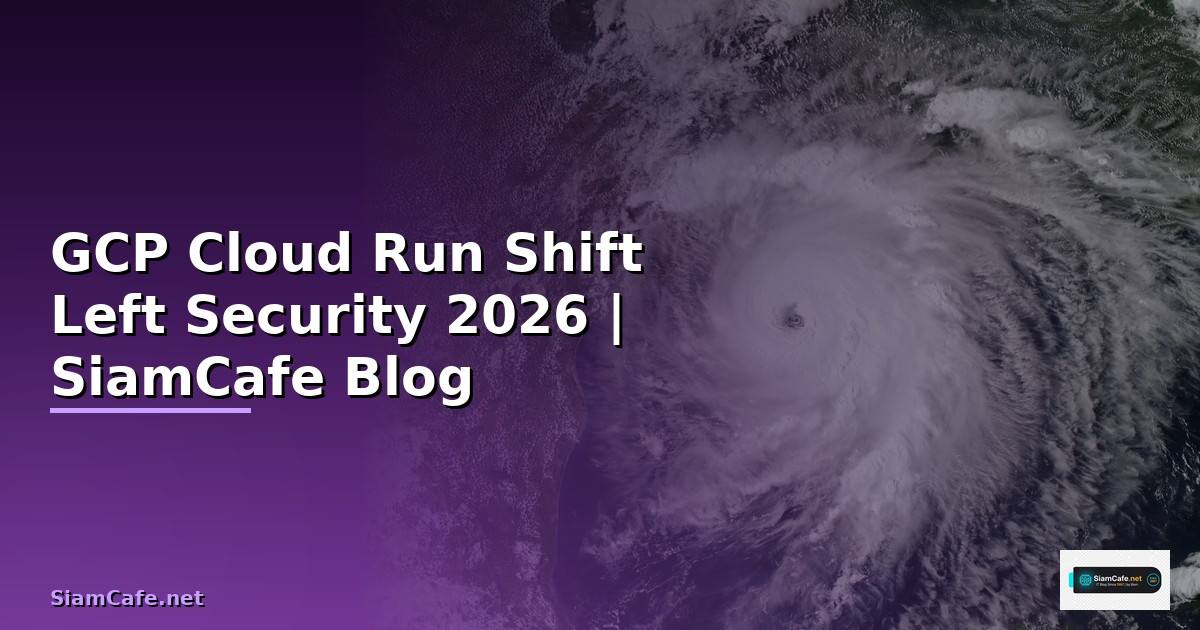 GCP Cloud Run Shift Left Security