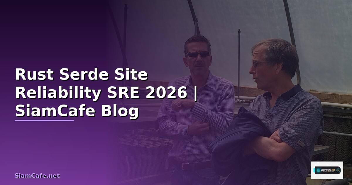 Rust Serde Site Reliability SRE