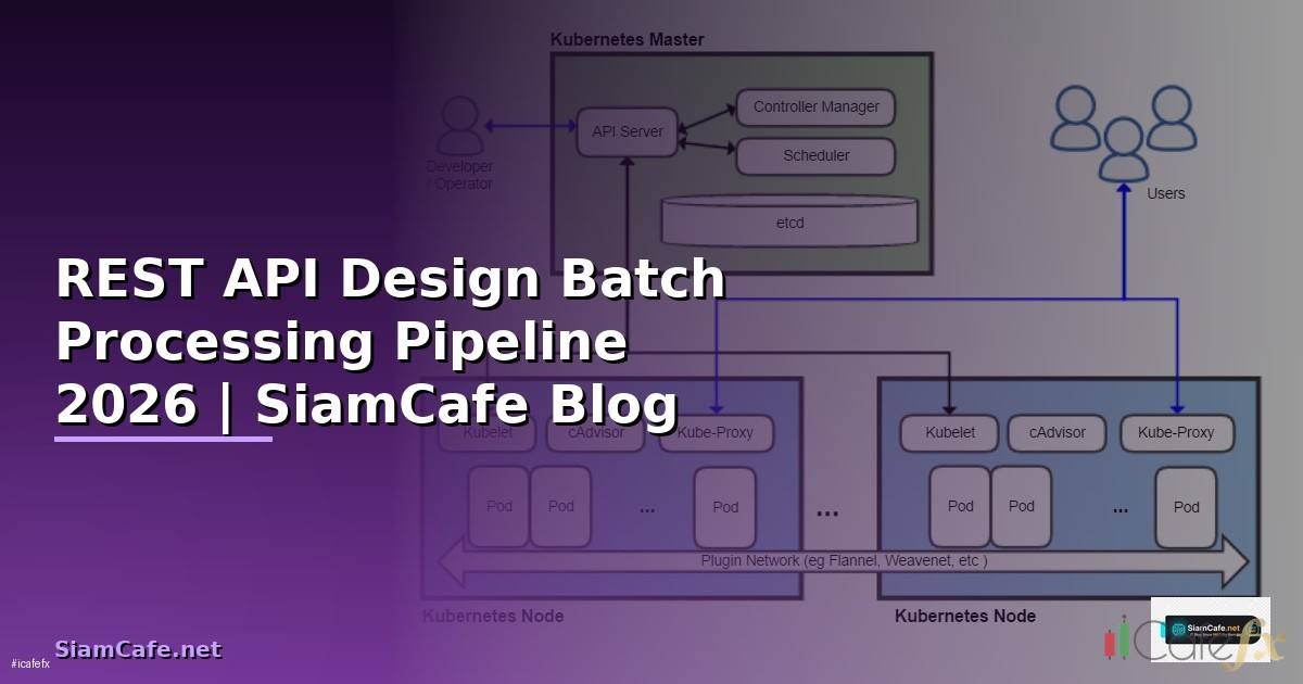 REST API Design Batch Processing Pipeline