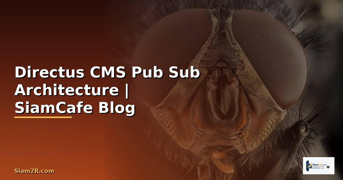 Directus CMS Pub Sub Architecture
