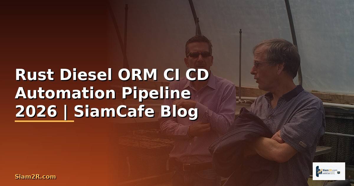 Rust Diesel ORM CI CD Automation Pipeline