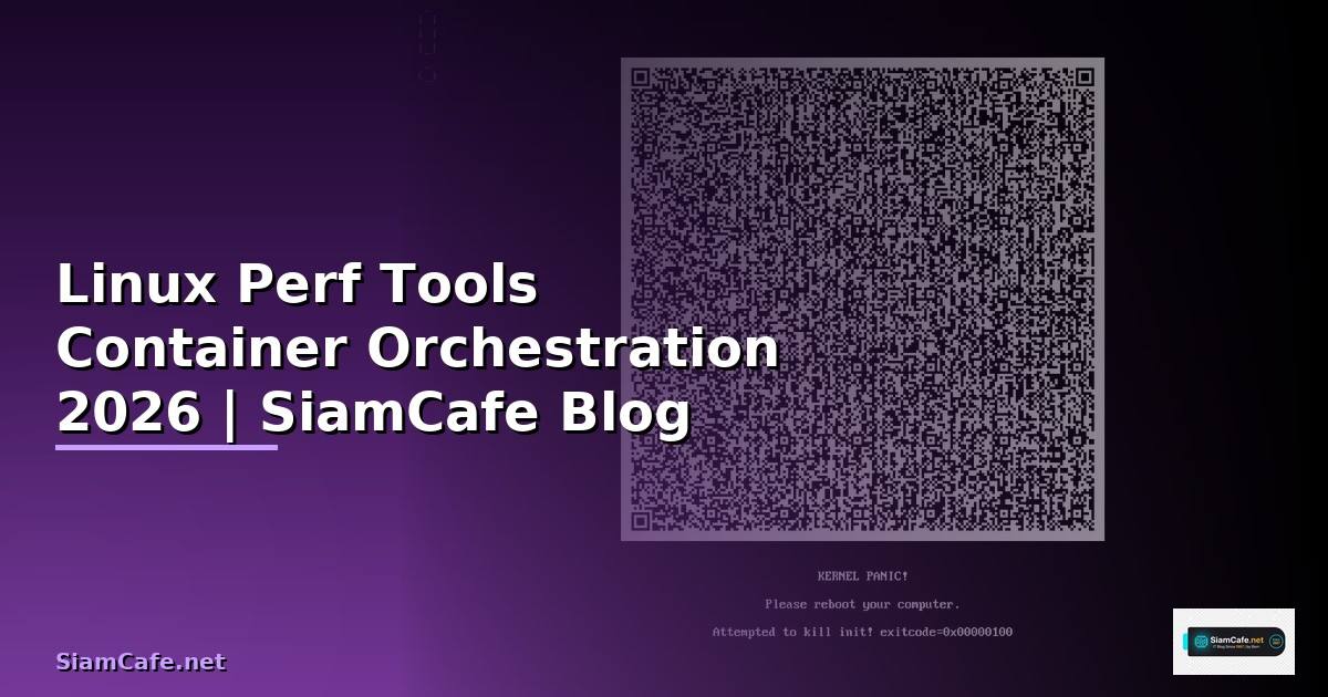 Linux Perf Tools Container Orchestration