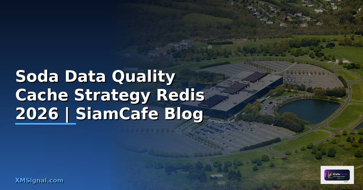 Soda Data Quality Cache Strategy Redis — คู่มือฉบับสมบูรณ์ 2026