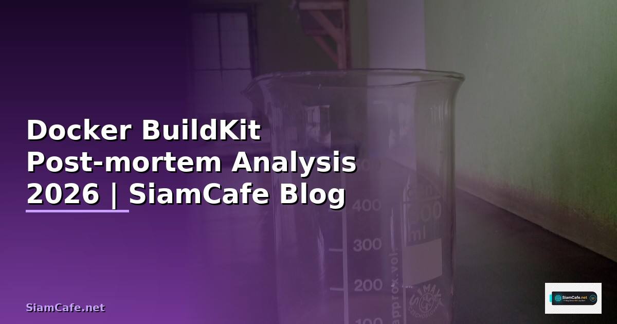 Docker BuildKit Post-mortem Analysis
