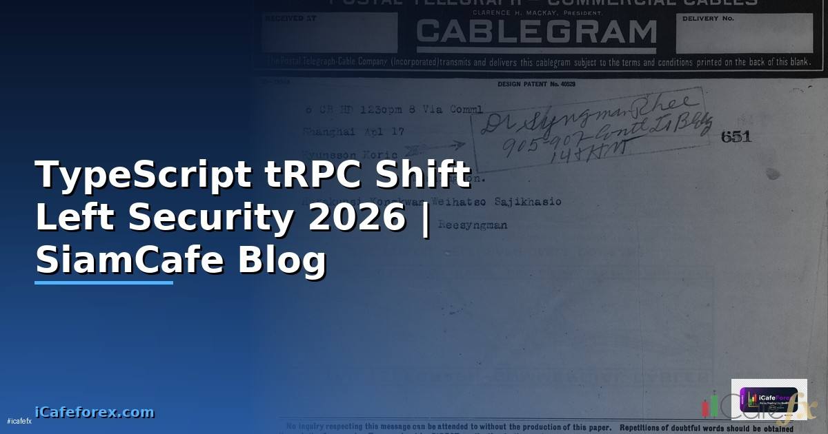 TypeScript tRPC Shift Left Security