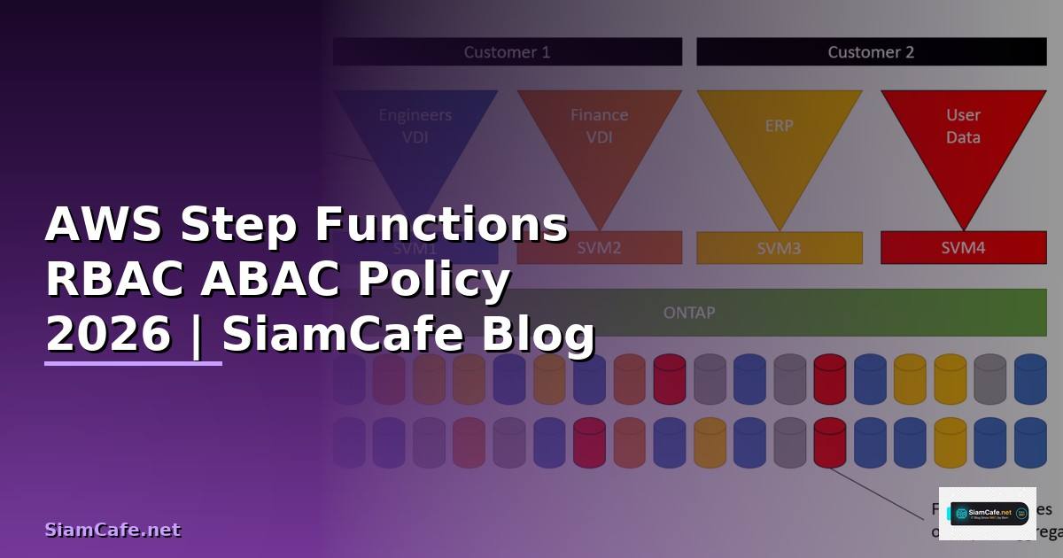 AWS Step Functions RBAC ABAC Policy