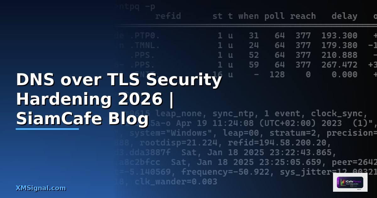 DNS over TLS Security Hardening ป้องกันแฮก
