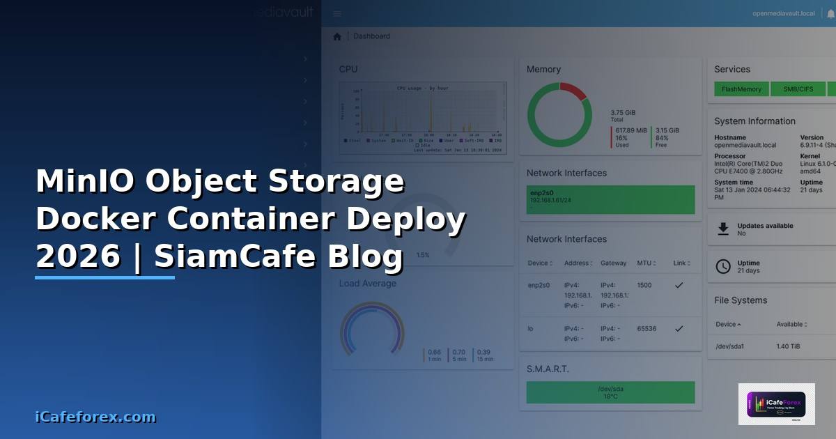 MinIO Object Storage Docker Container Deploy
