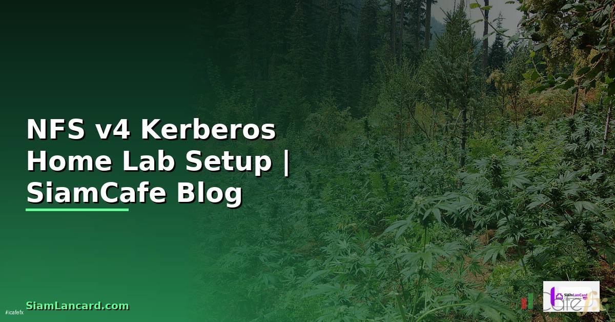 NFS v4 Kerberos Home Lab Setup