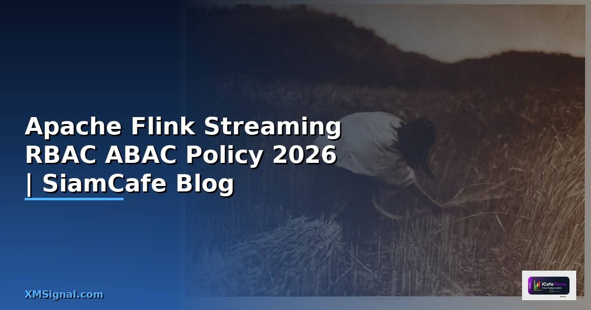 Apache Flink Streaming RBAC ABAC Policy