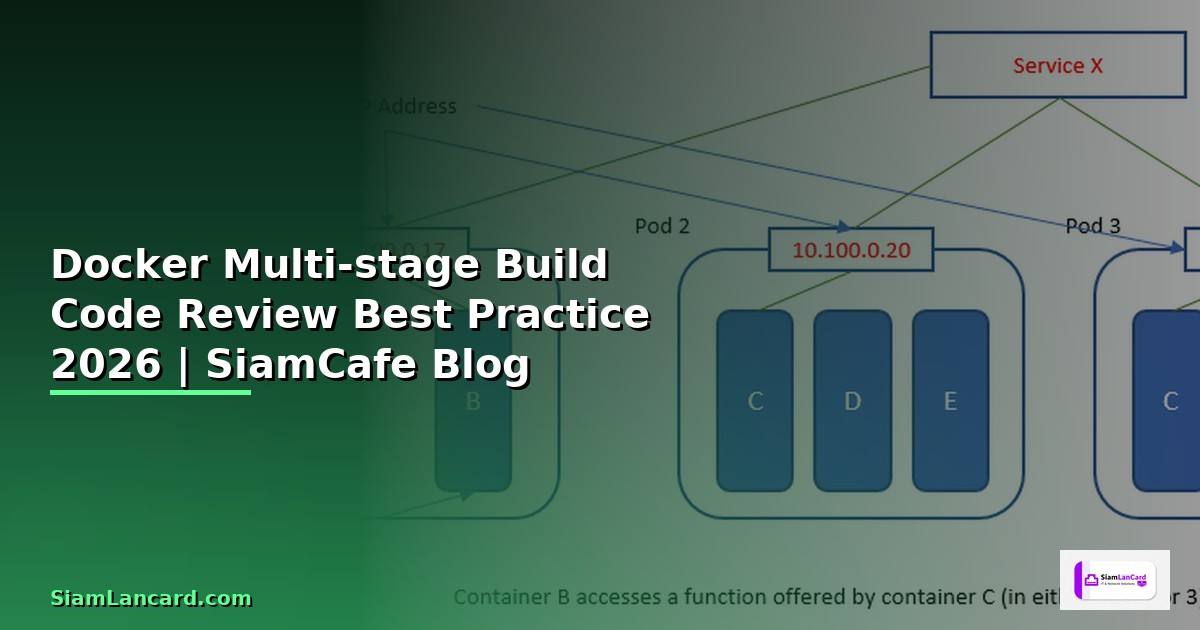 Docker Multi-stage Build Code Review Best