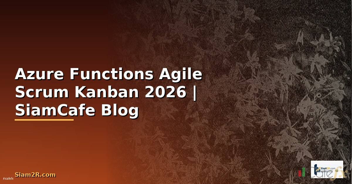 Azure Functions Agile Scrum Kanban