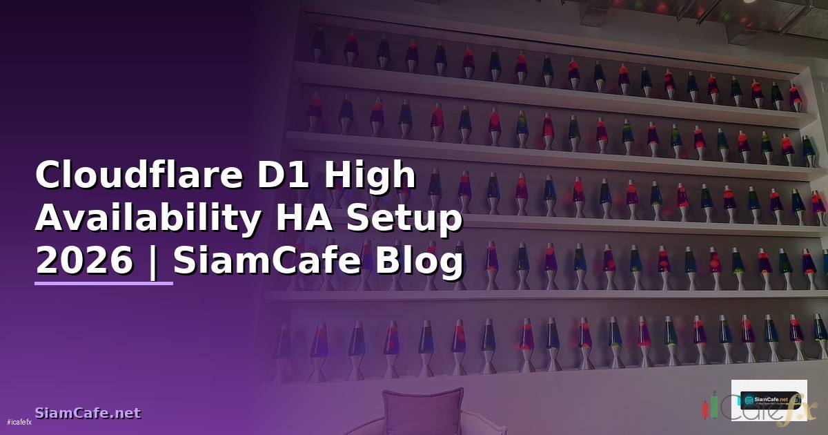 Cloudflare  High Availability HA Setup