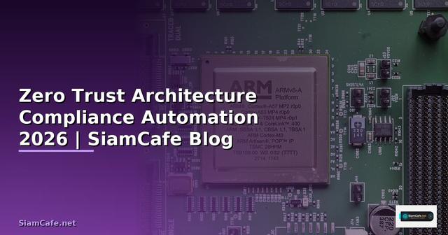 Zero Trust Architecture Compliance Automation