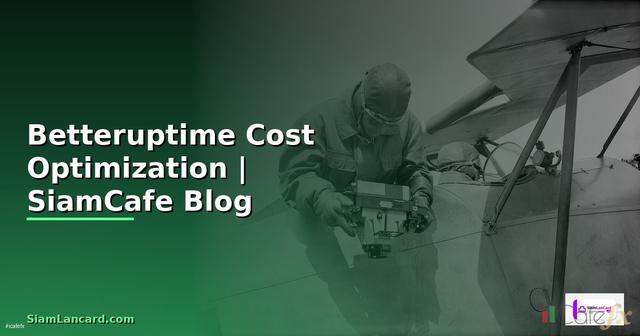 Betteruptime Cost Optimization ลดค่าใช้จ่าย