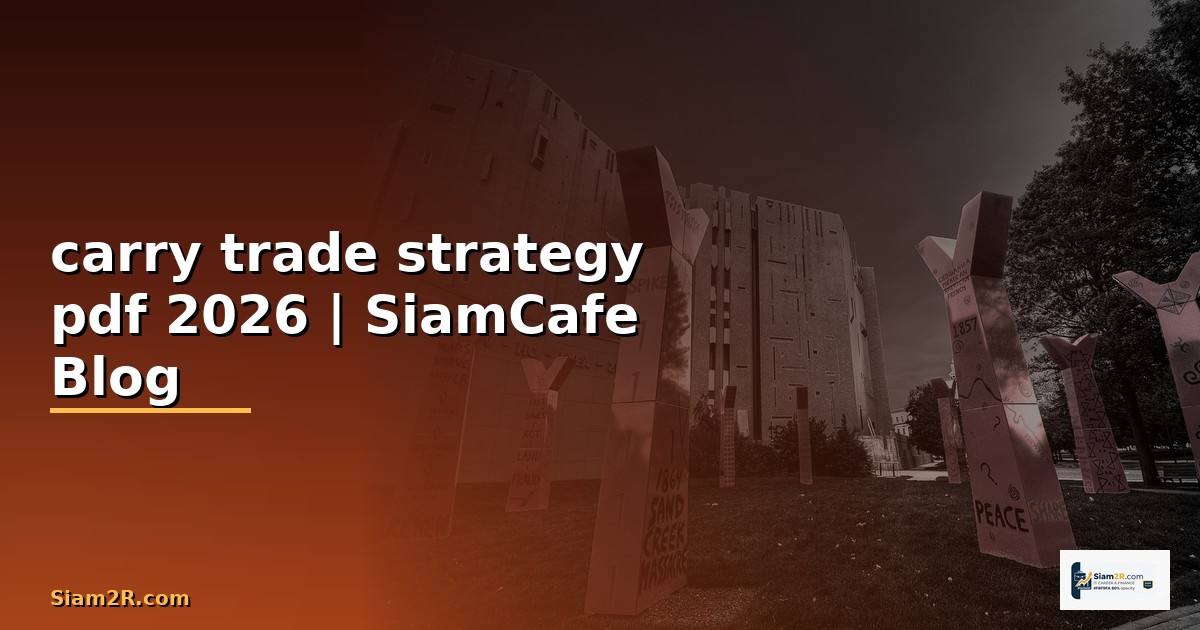 carry trade strategy pdf