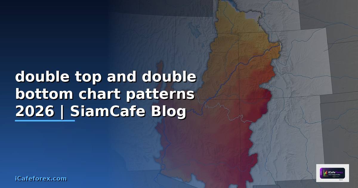 double top and double bottom chart patterns