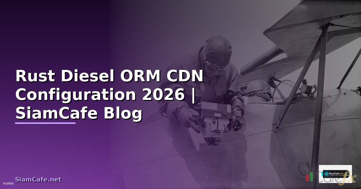 Rust Diesel ORM CDN Configuration