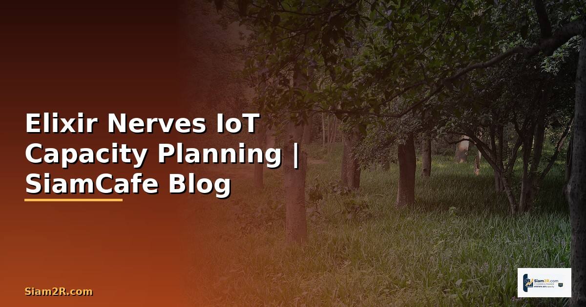 Elixir Nerves IoT Capacity Planning