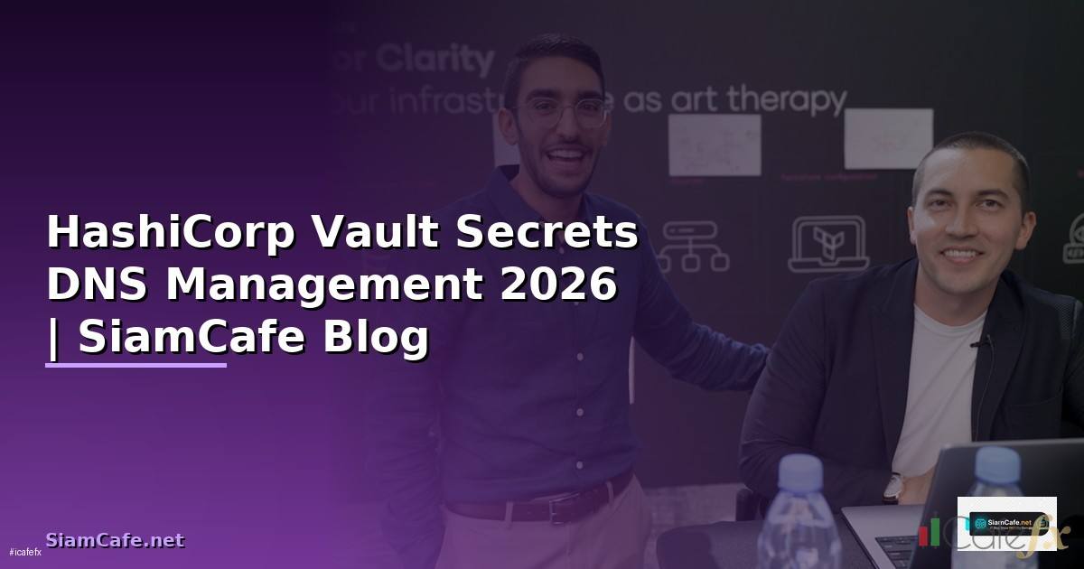 HashiCorp Vault Secrets DNS Management