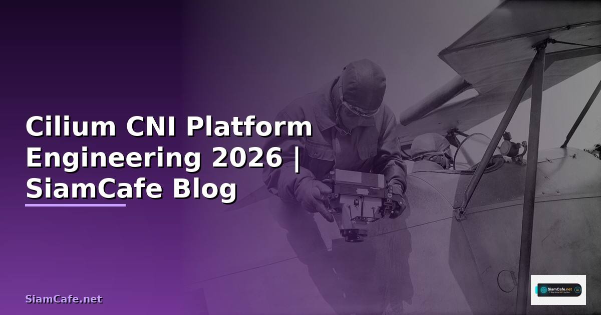 Cilium CNI Platform Engineering