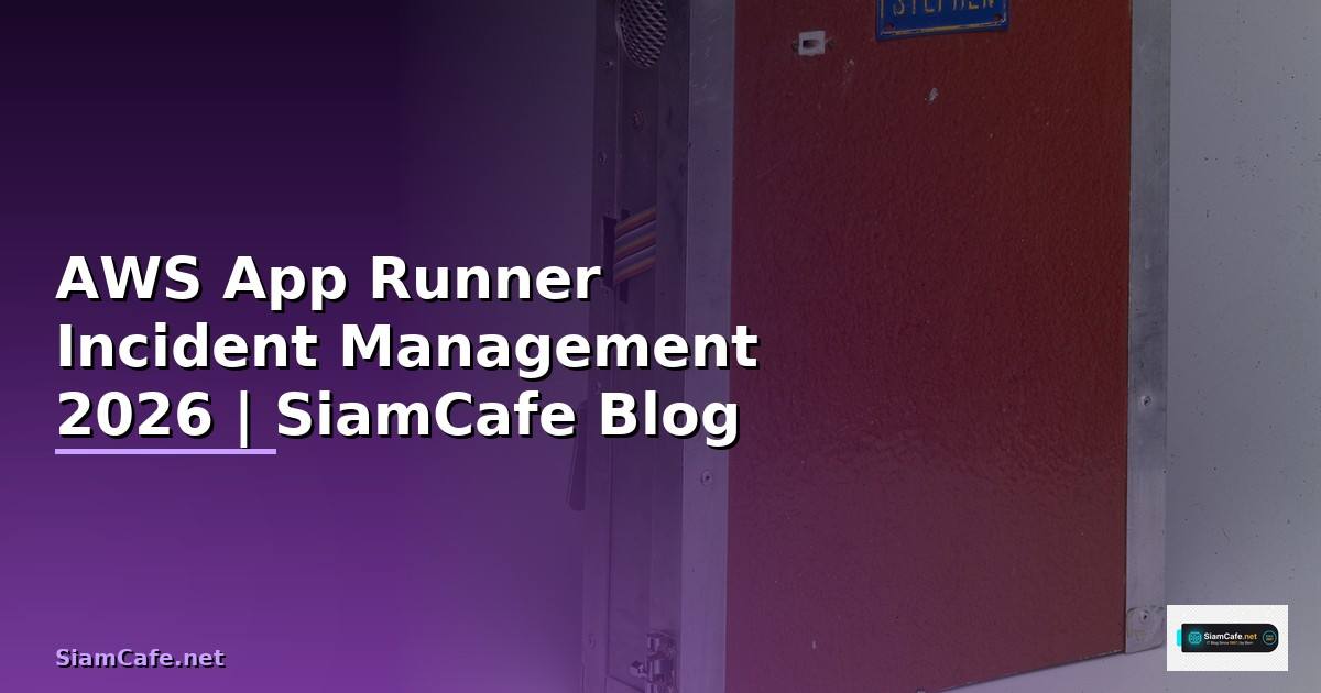 AWS App Runner Incident Management