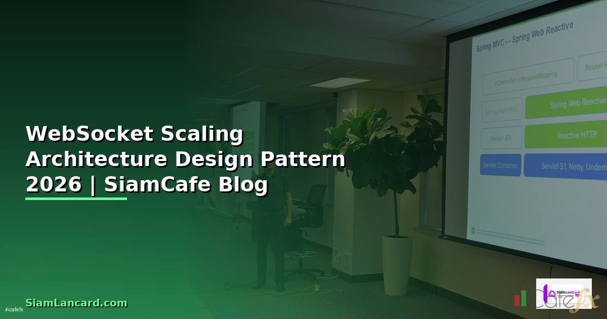 WebSocket Scaling Architecture Design Pattern