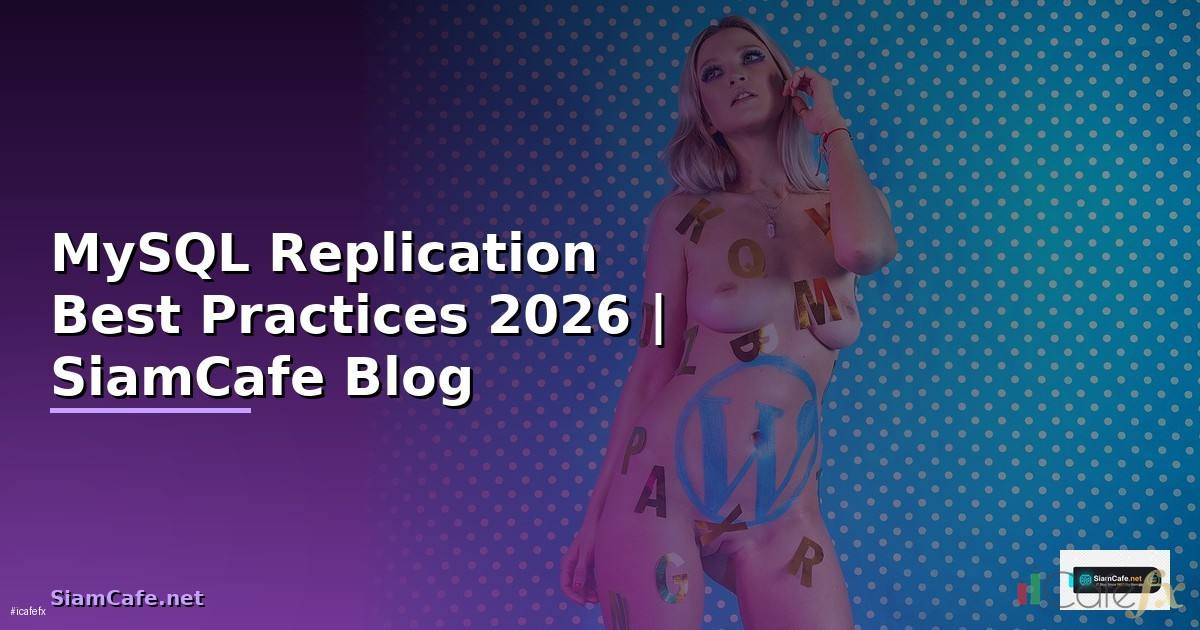 MySQL Replication Best Practices ที่ต้องรู้