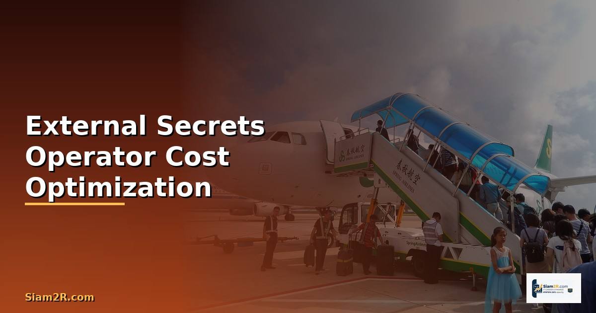 External Secrets Operator Cost Optimization
