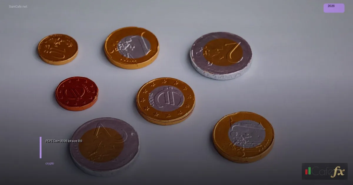 PEPE Coin เหรียญมีม 2026 คู่มือคำนวณ lot size R:R