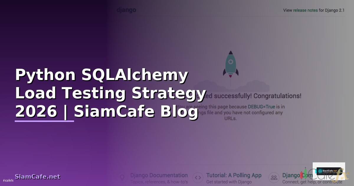 Python SQLAlchemy Load Testing Strategy