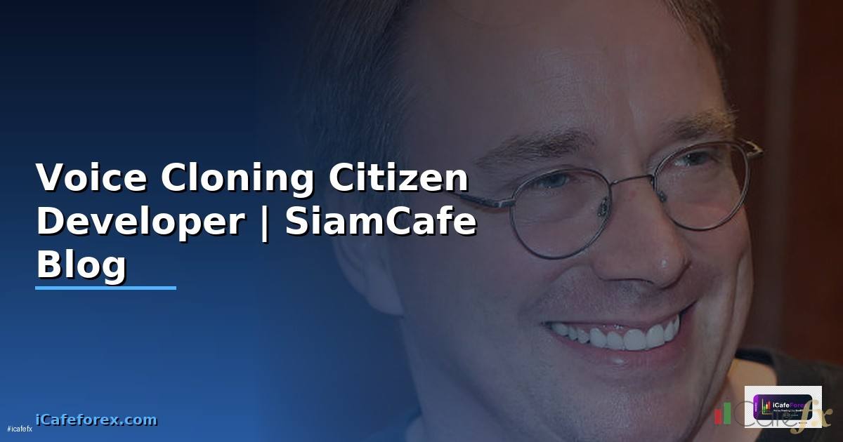 Voice Cloning Citizen Developer