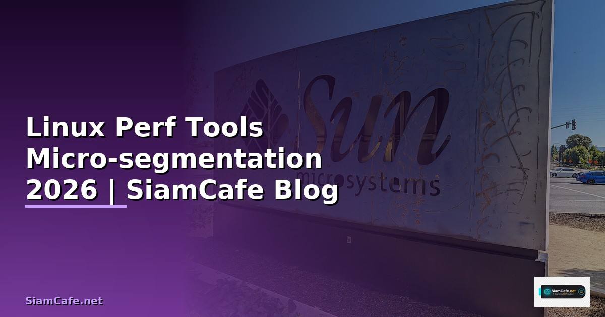 Linux Perf Tools Micro-segmentation