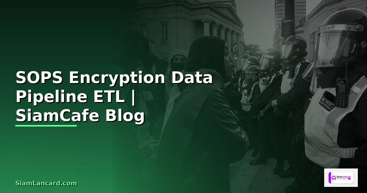 SOPS Encryption Data Pipeline ETL