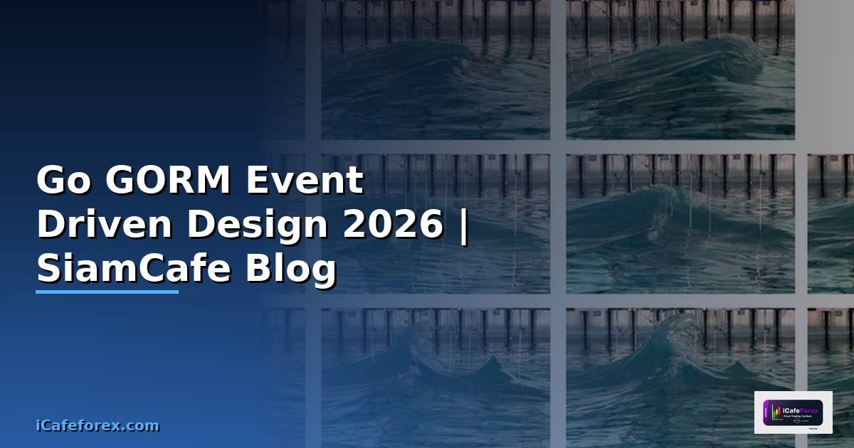Go GORM Event Driven Design