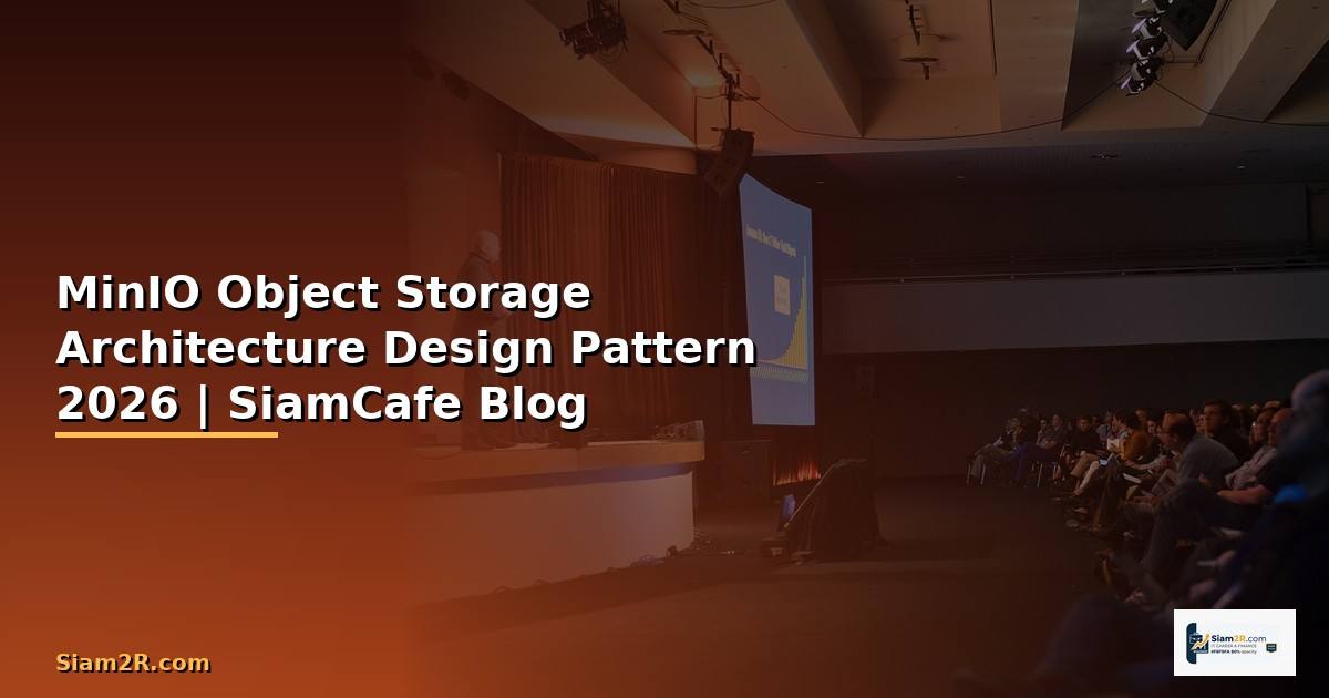 MinIO Object Storage Architecture Design Pattern